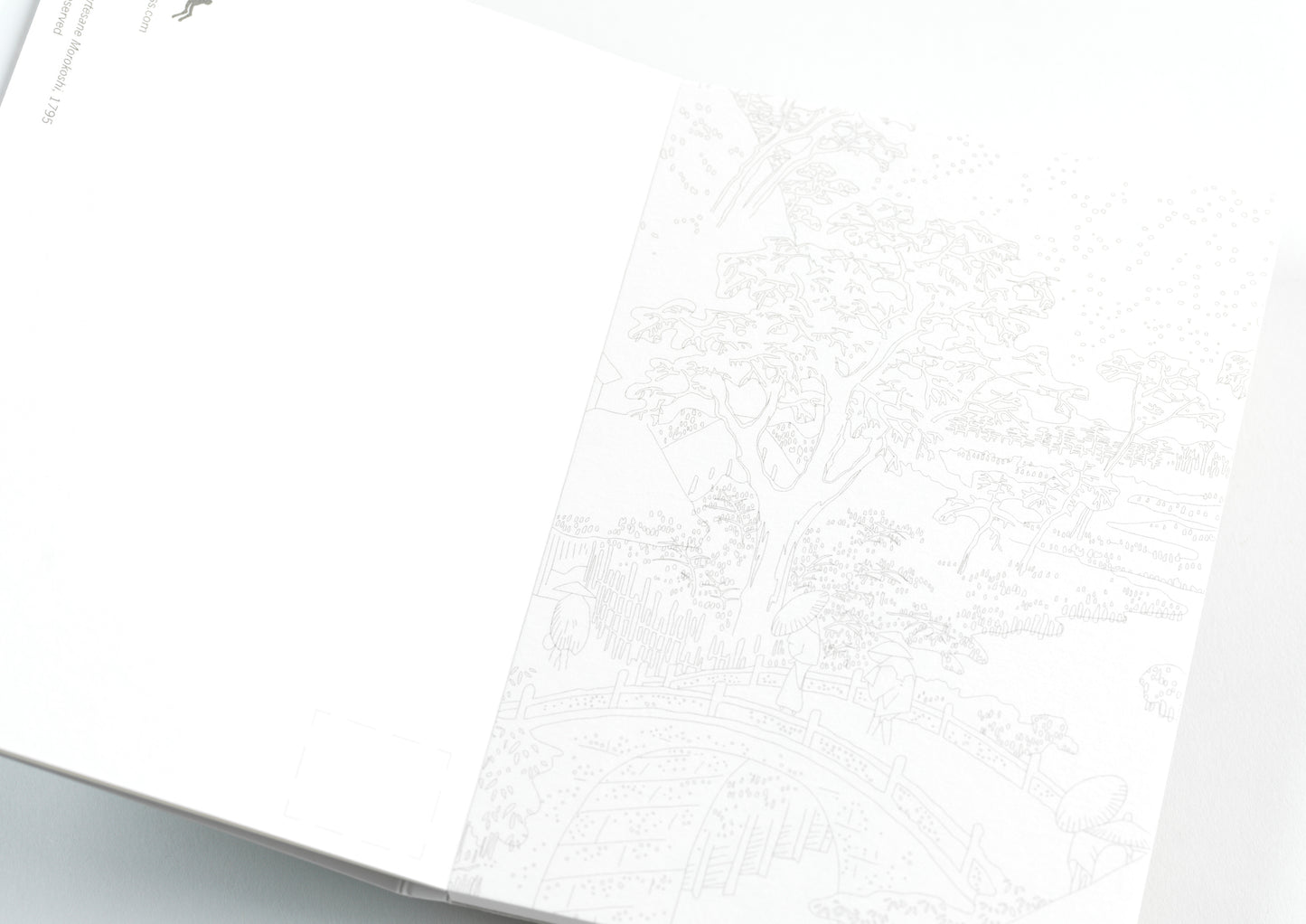 Japan, Wasserfarben Postkarten Buch