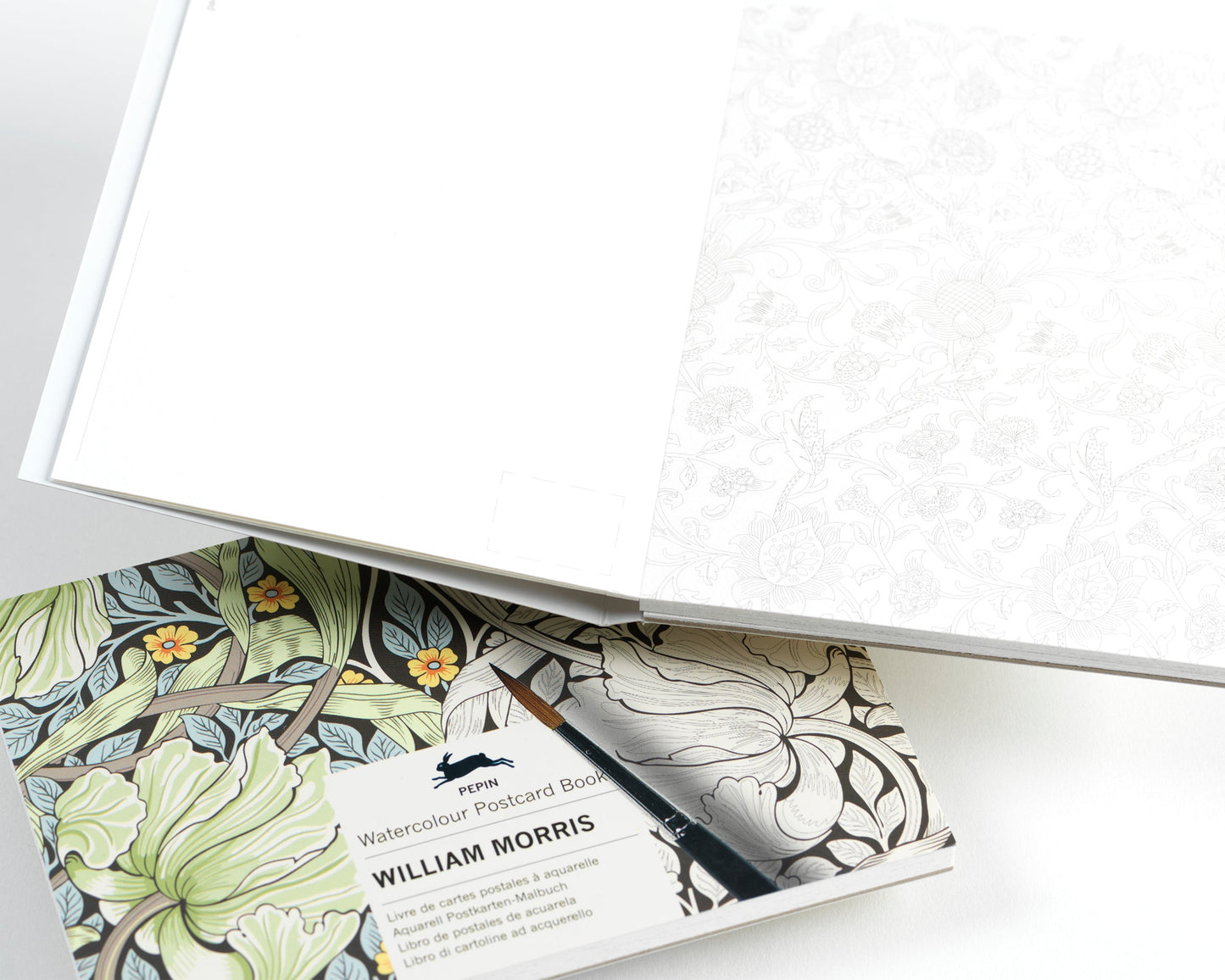 William Morris, Wasserfarben Postkarten Buch
