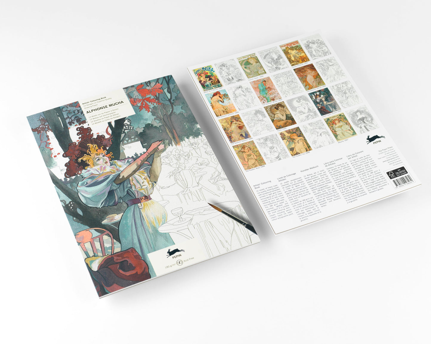 Alphonse Mucha, Artists' Malbuch