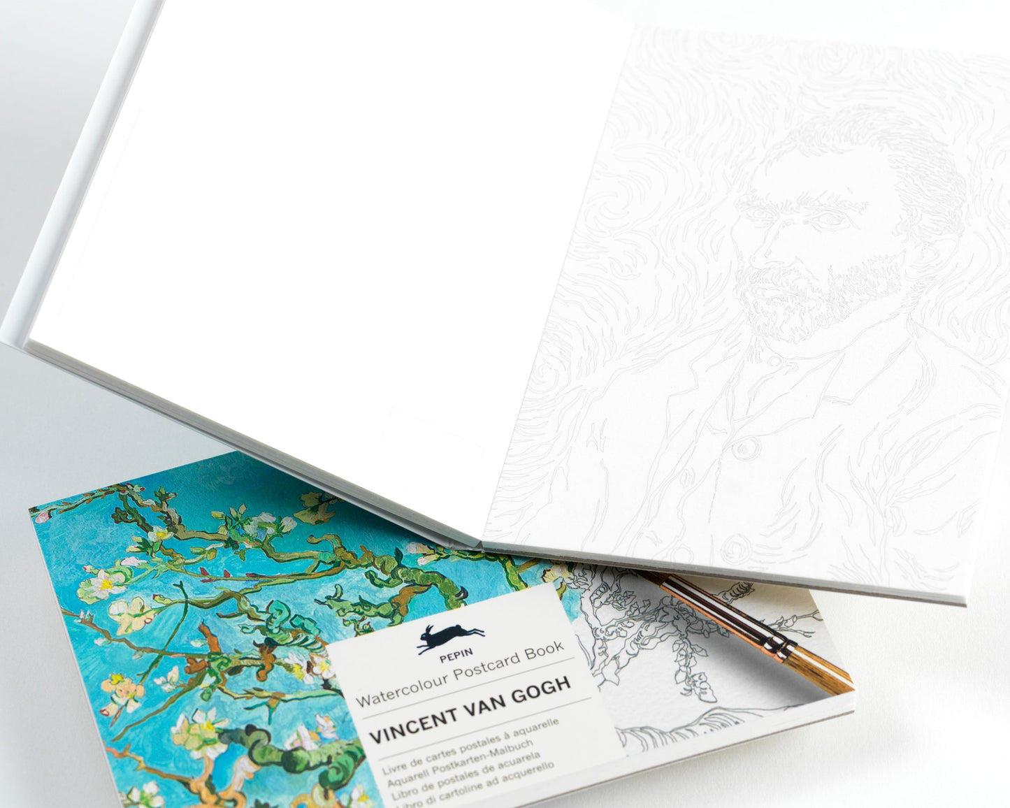 Vincent van Gogh, Wasserfarben Postkarten Buch