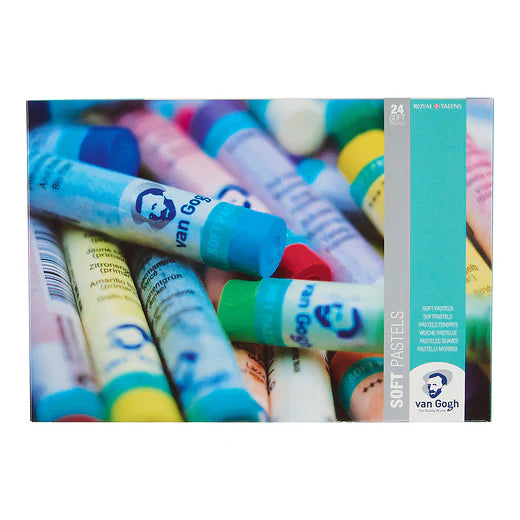 Vincent van Gogh, Set mit weichen Pastellkreiden, 24 Farben