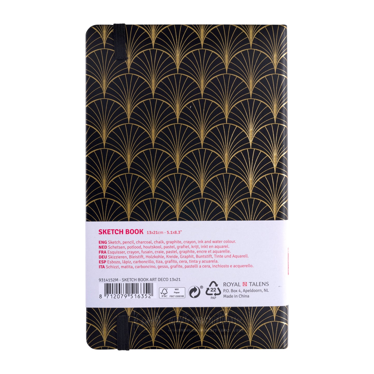 Art Deco, Talens Art Skizzenbuch