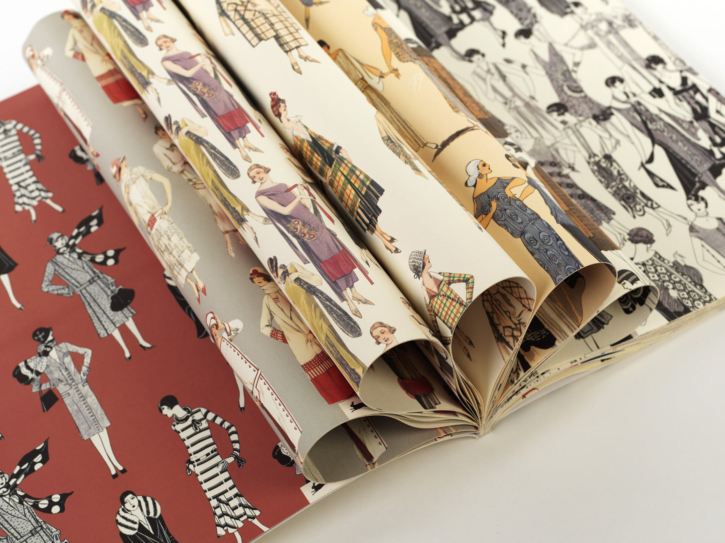 1920er Fashion, Geschenk und Kreativ Papierbuch