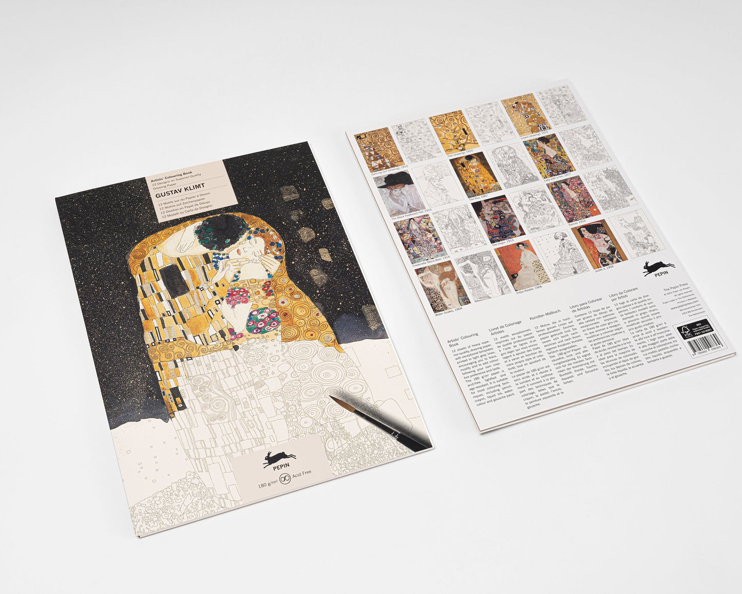 Gustav Klimt, Artists' Malbuch