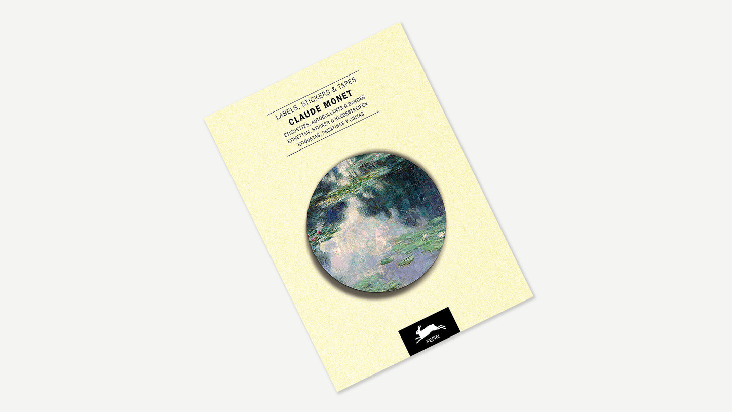 Claude Monet, Sticker & Tape Buch