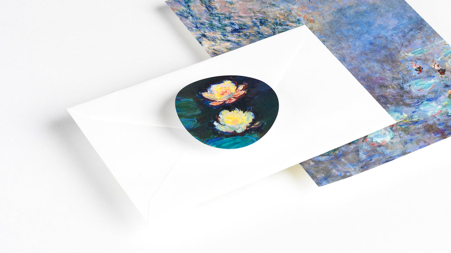 Claude Monet, Sticker & Tape Buch