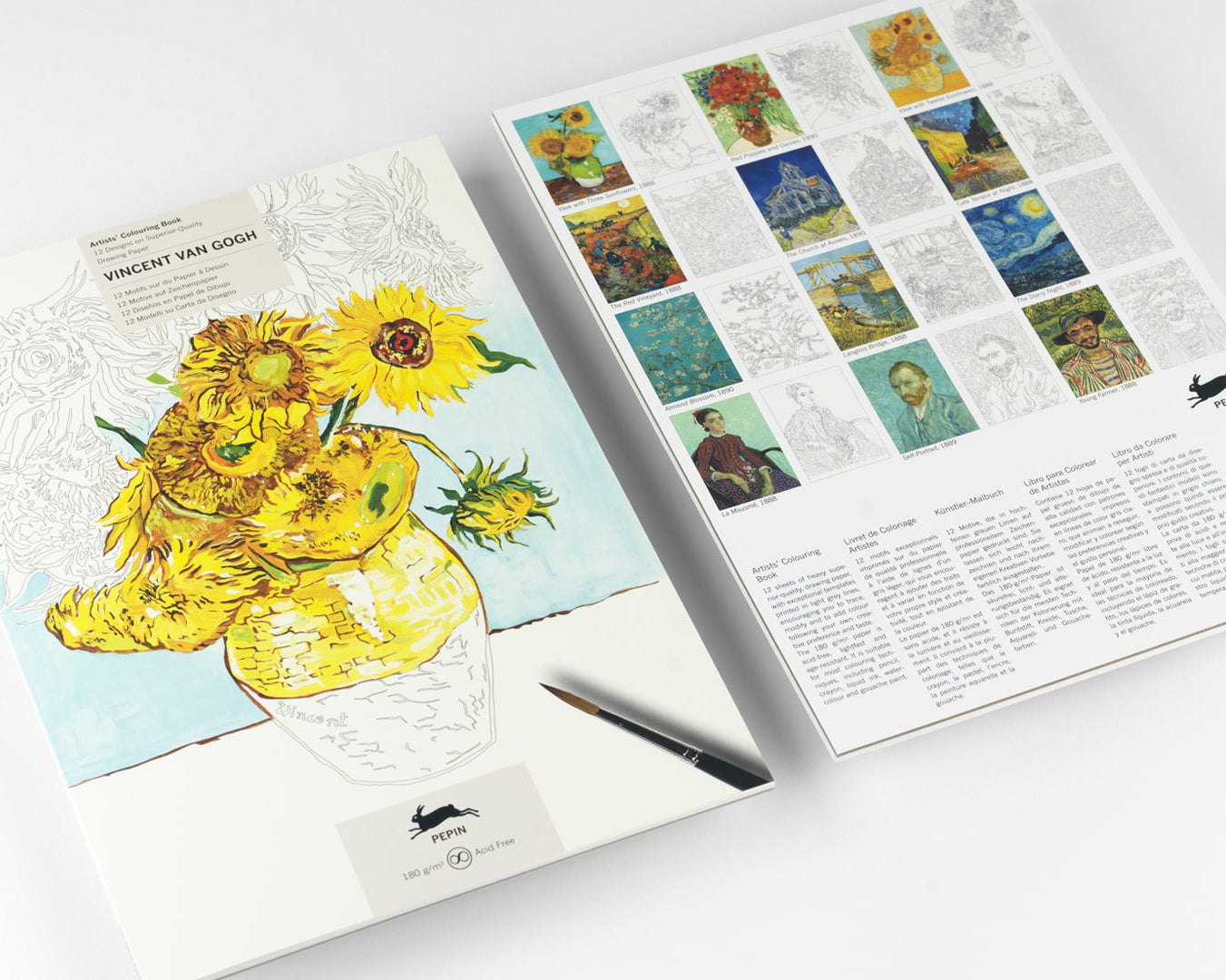 Vincent van Gogh, Artists' Malbuch