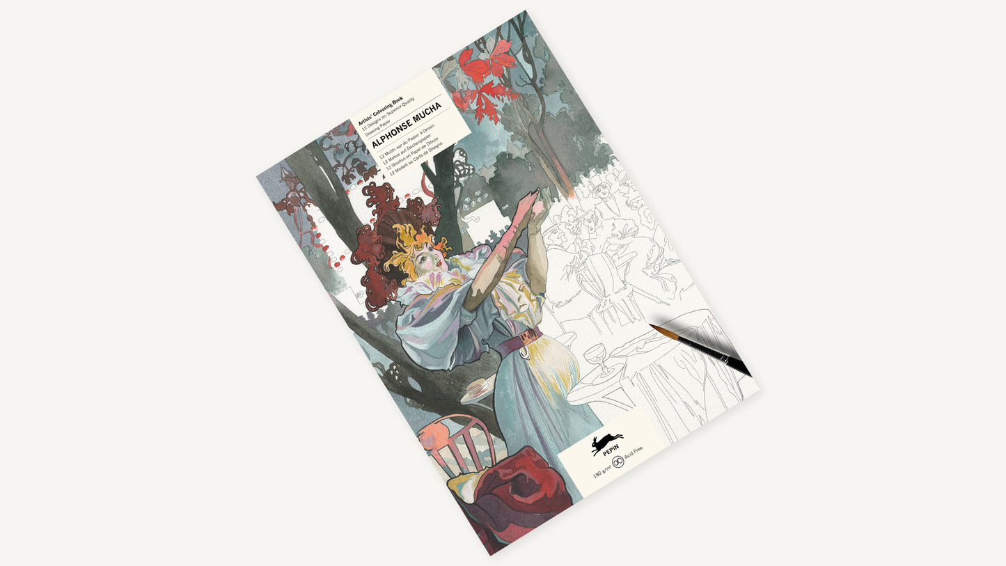 Alphonse Mucha, Artists' Malbuch