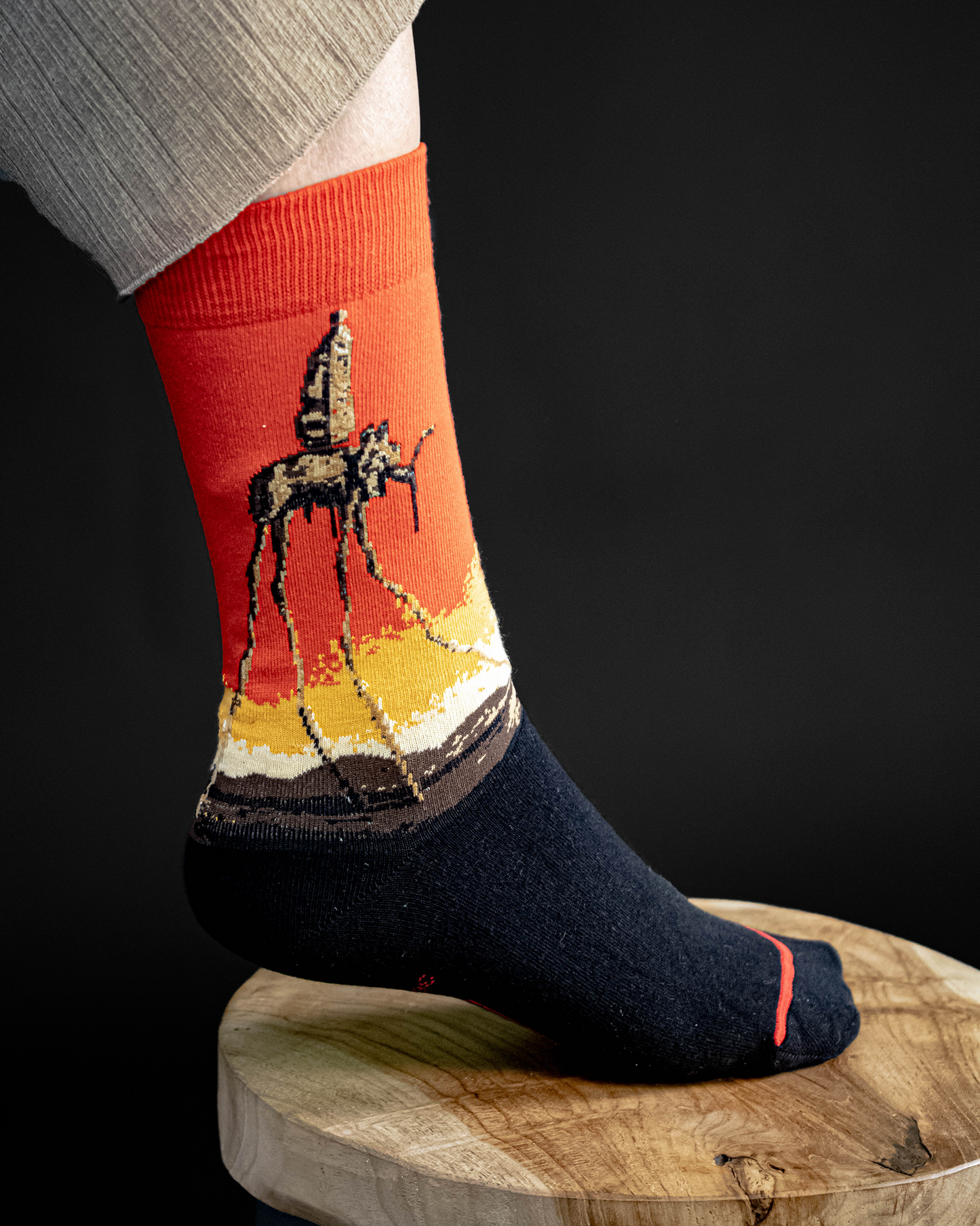 Salvador Dali, Socken Die Elefanten