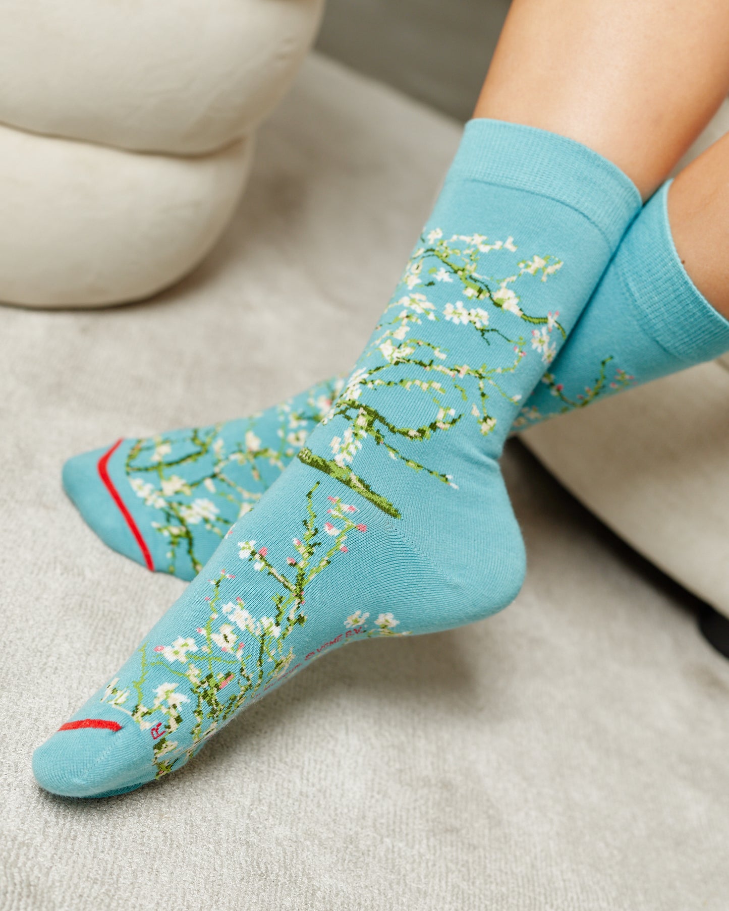 Vincent van Gogh, Socken, Blühende Mandelzweige