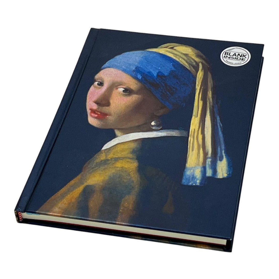 Johannes Vermeer, Notizbuch A5, Girl with a Pearl Earring