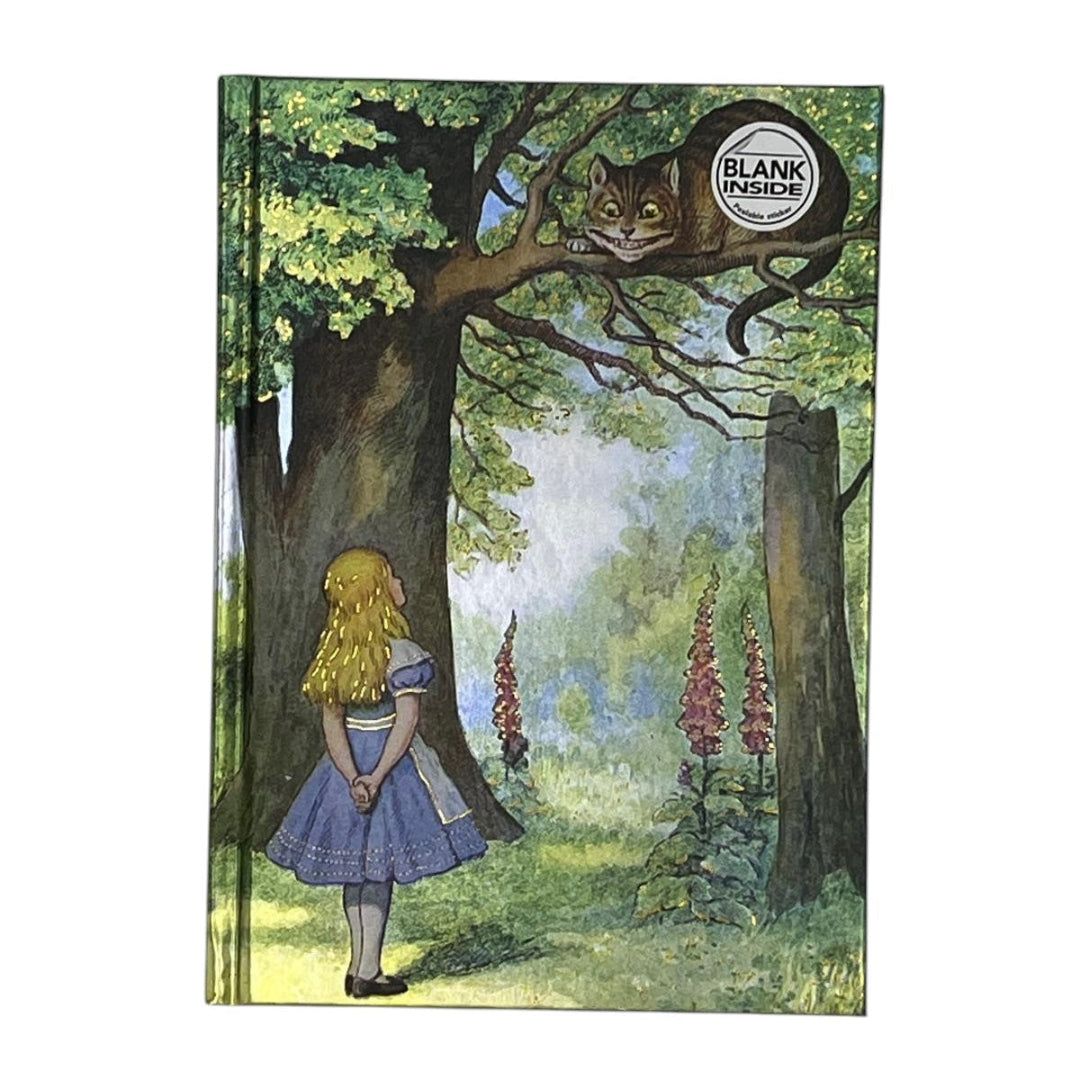 Lewis Carroll, Notizbuch A5, Alice und die Grinsekatze