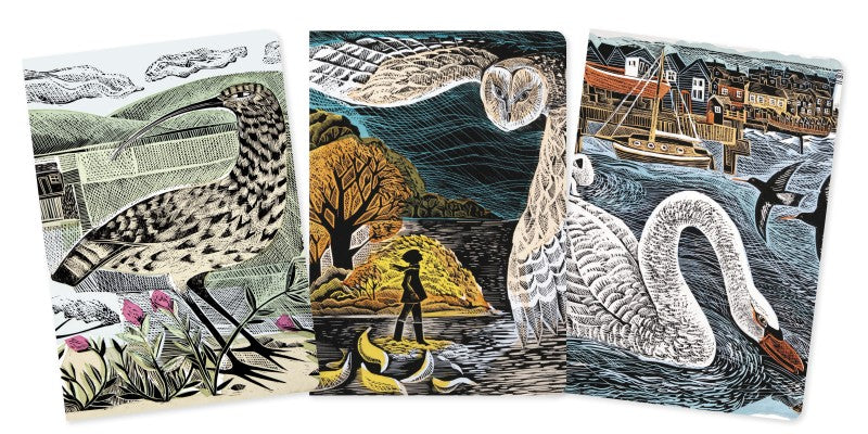 Angela Harding, Set mit 3 Notizheften A5, Wildlife