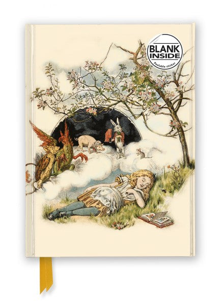 Lewis Carroll, Notizbuch A5, Alice Asleep