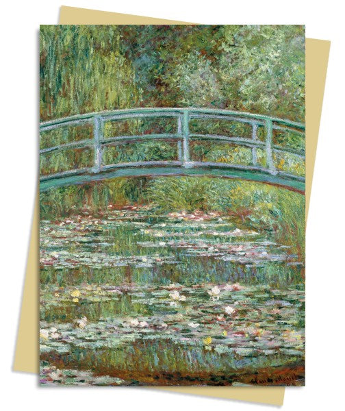 Claude Monet, Doppelkarte Bridge over a Pond of Water Lilies