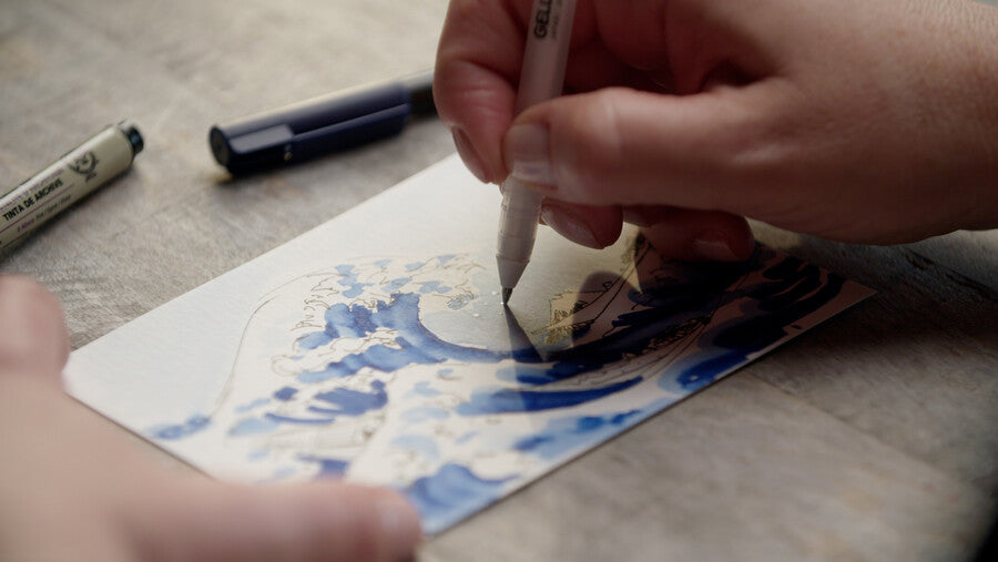 Sakura, Kreativ Set, Great Wave