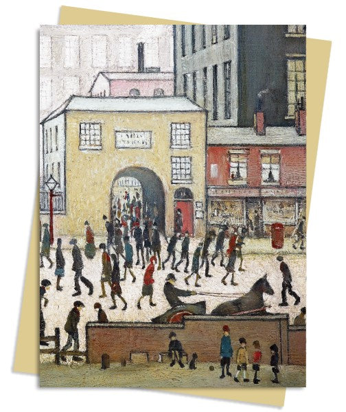 Laurence Stephen Lowry, Grusskarte Coming from the Mill