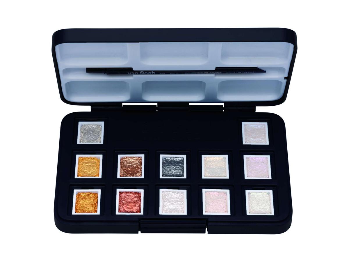 Vincent van Gogh, Aquarell Spezialset mit Postkartenblock