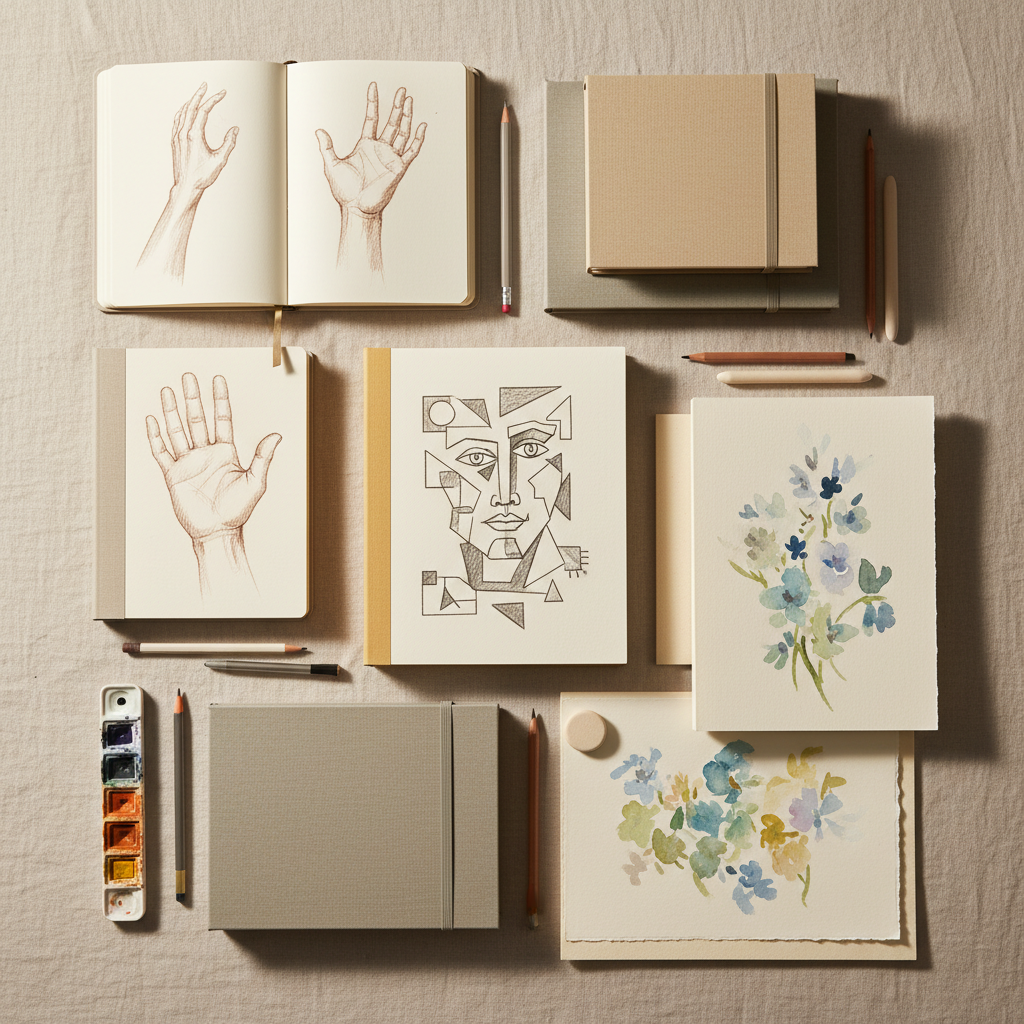 Papier- & Skizzenbücher
