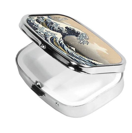 Katsushika Hokusai, Pillendose, The great Wave