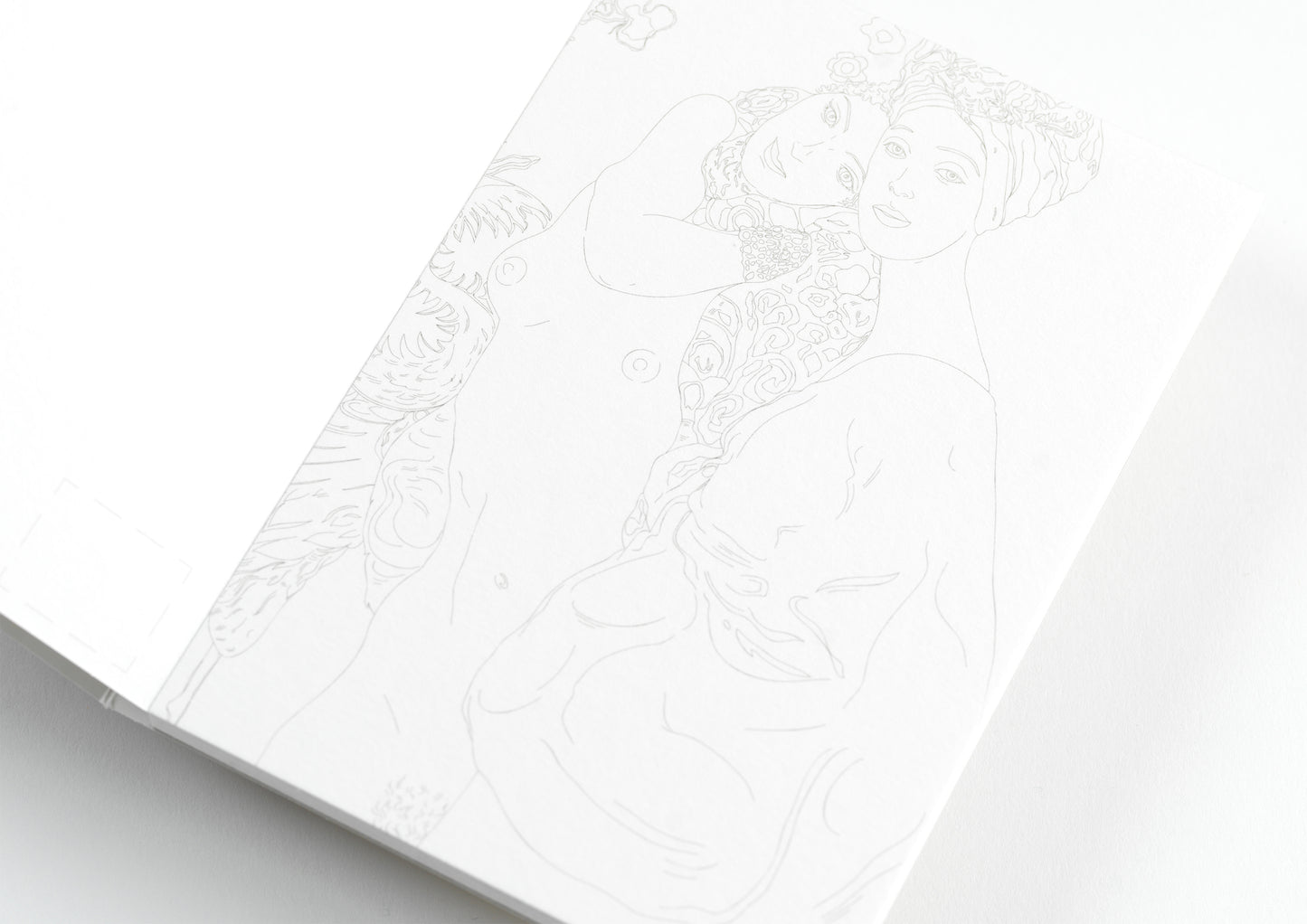 Gustav Klimt, Wasserfarben Postkarten Buch A6