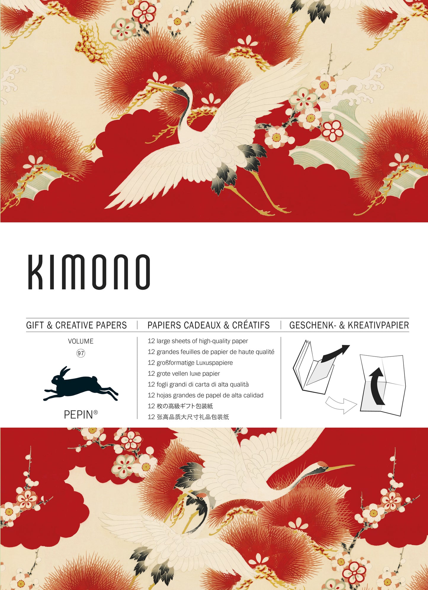 Kimono, Geschenk und Kreativ Papierbuch