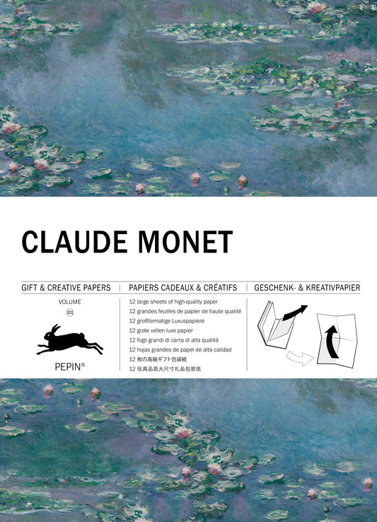 Claude Monet, Geschenk und Kreativ Papierbuch