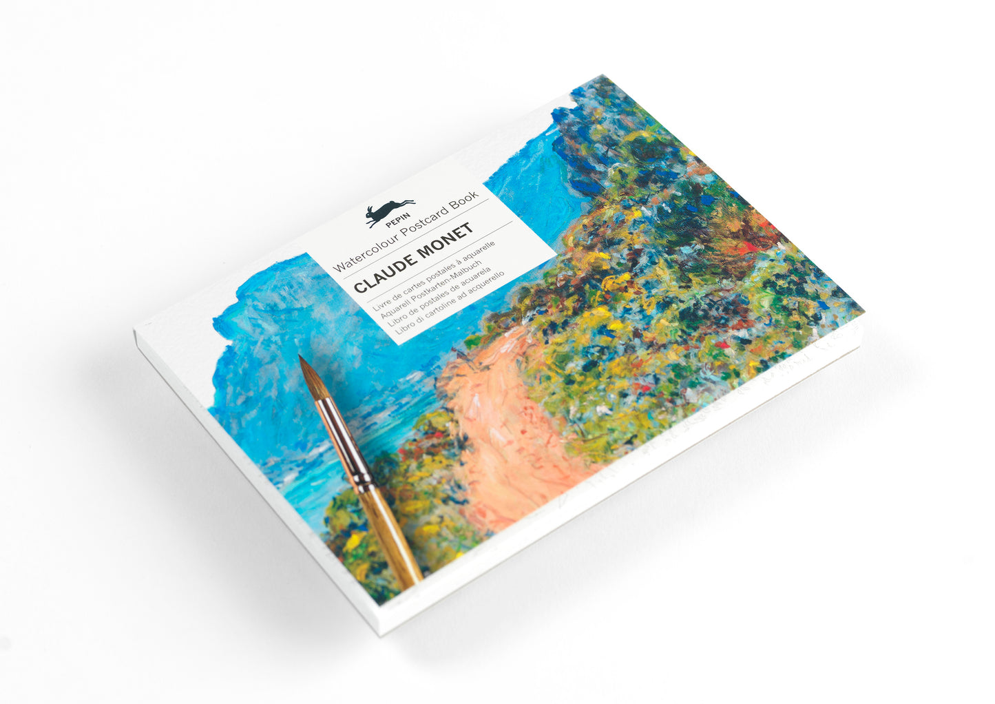 Claude Monet, Wasserfarben Postkarten Buch A6