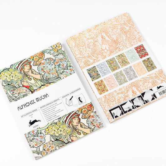 Alphonse Mucha, Geschenk und Kreativ Papierbuch