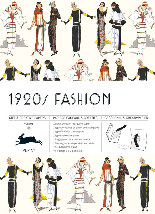 1920er Fashion, Geschenk und Kreativ Papierbuch