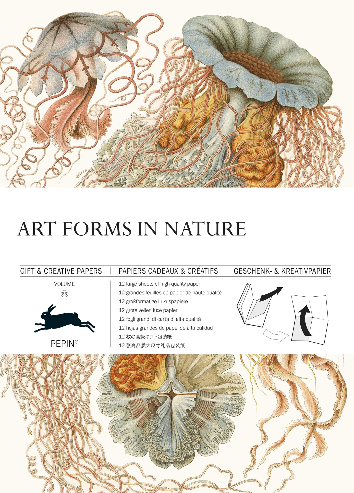 Ernst Haeckel, Geschenk und Kreativ Papierbuch, Art Forms in Nature