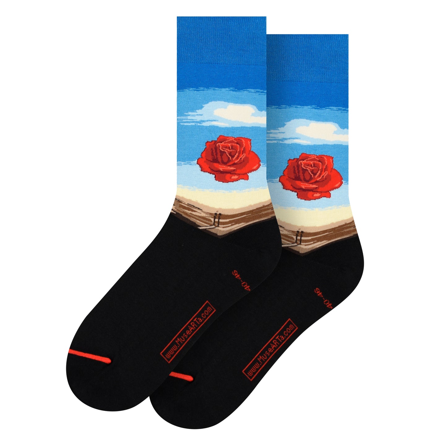 Salvador Dali, Socken Die meditative Rose