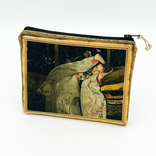 enkelt Necessaire Schlafende Frau