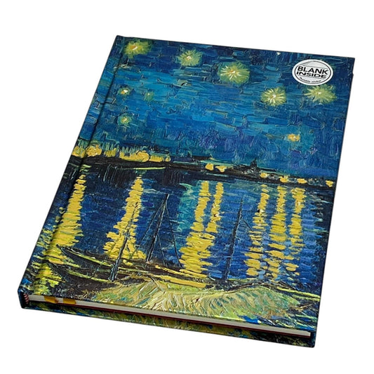 Vincent van Gogh, Notizbuch A5, Sternennacht über der Rhone