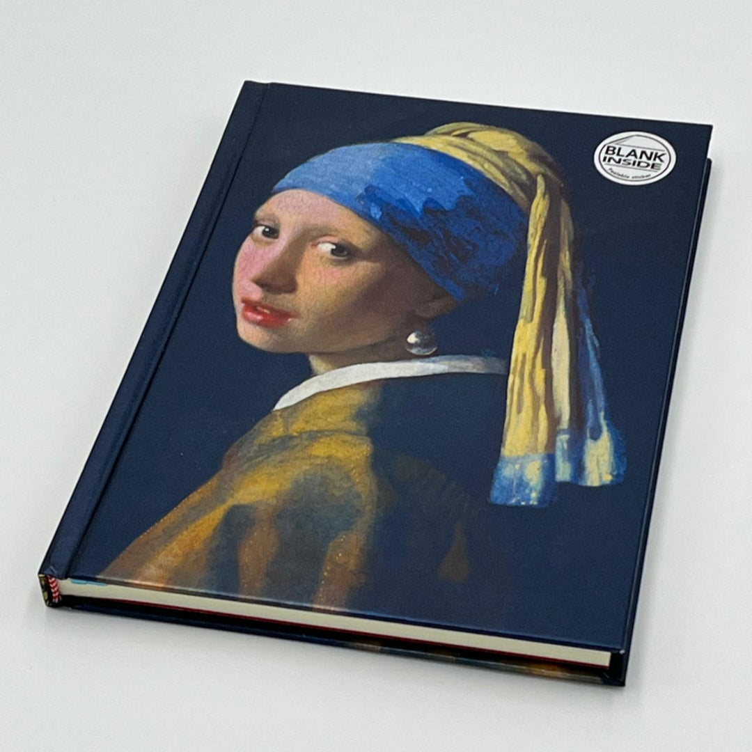 Johannes Vermeer, Notizbuch A5, Girl with a Pearl Earring