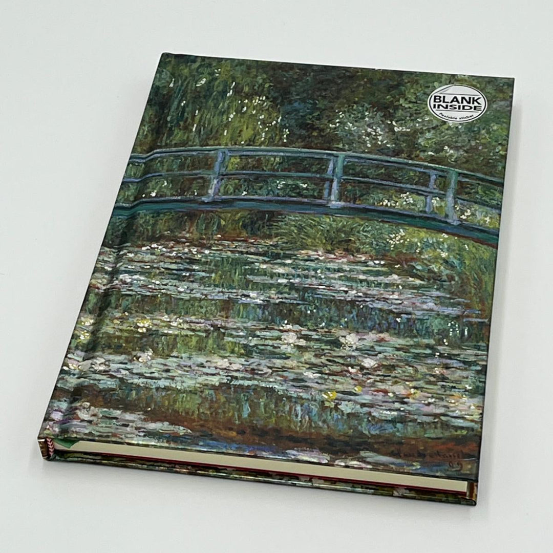 Claude Monet, Notizbuch A5, Bridge over a Pond of Water Lilies