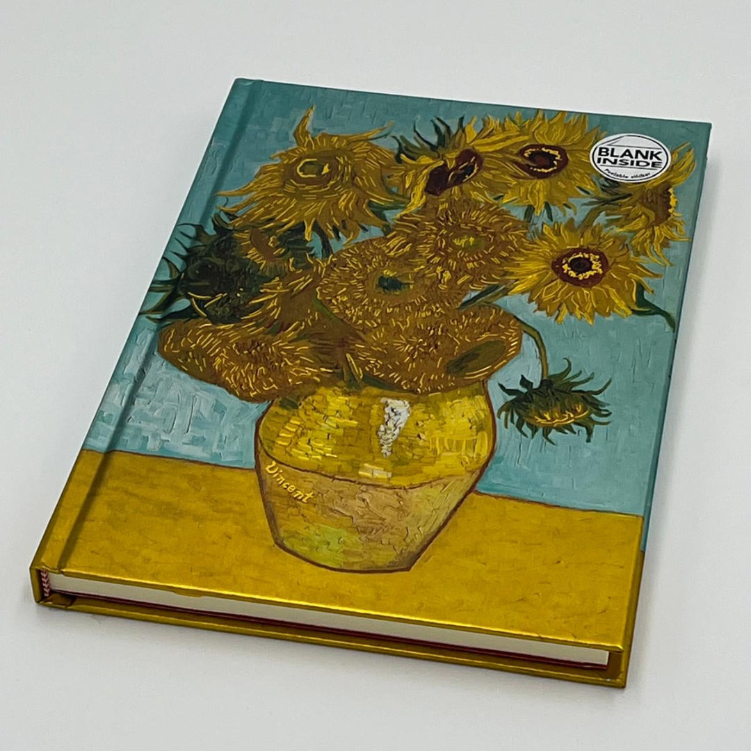 Vincent van Gogh, Notizbuch A5, Sonnenblumen