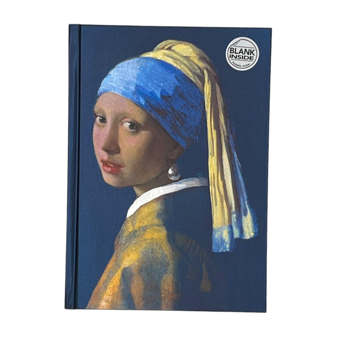 Johannes Vermeer, Notizbuch A5, Girl with a Pearl Earring