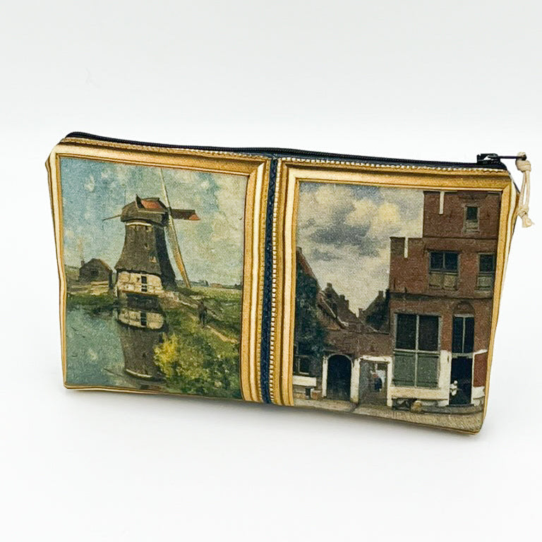 enkelt Necessaire Windmühle am Wasser, Barock