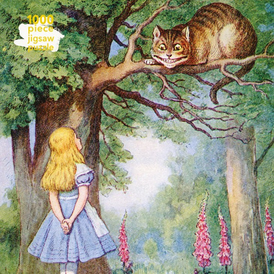 Lewis Carroll, Puzzle für Erwachsene, Alice und die Grinsekatze