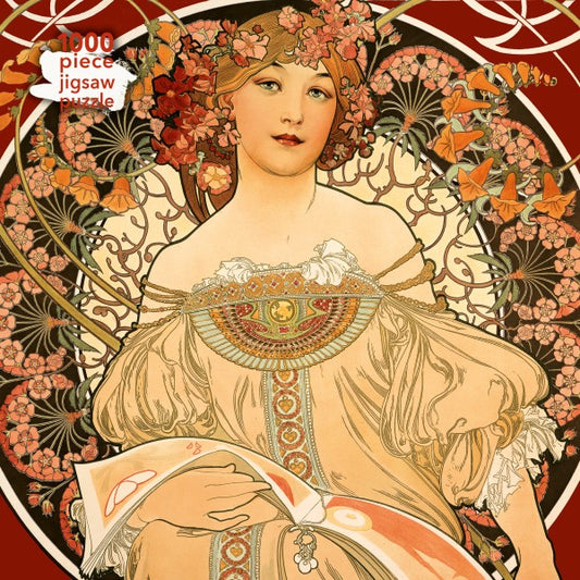 Alphonse Mucha, Puzzle für Erwachsene, Träumerei