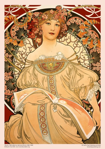 Alphonse Mucha, Puzzle für Erwachsene, Träumerei