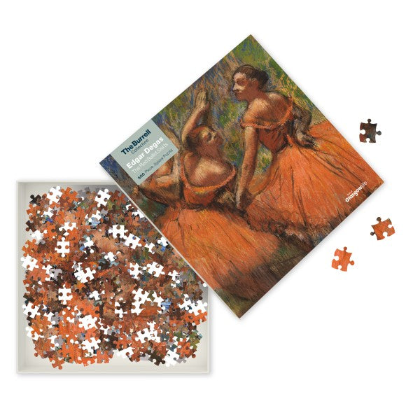 Edgar Degas, Puzzle für Erwachsene, Rote Ballettröcke