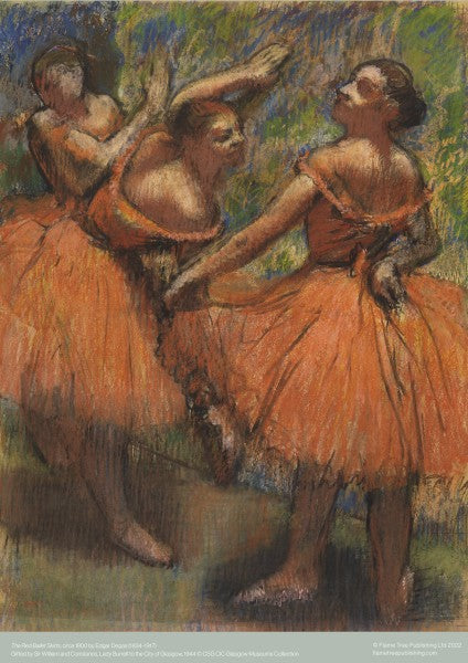 Edgar Degas, Puzzle für Erwachsene, Rote Ballettröcke