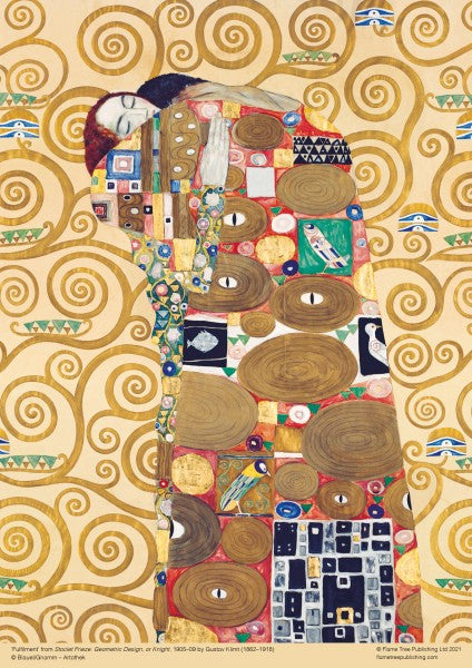 Gustav Klimt, Puzzle für Erwachsene, Erfüllung