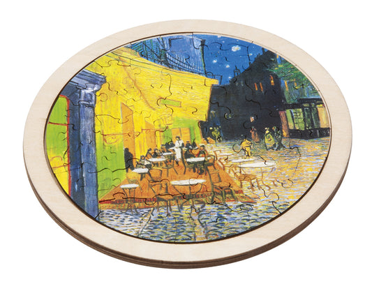 Vincent van Gogh, Art Puzzle aus Holz, Das Nachtcafé