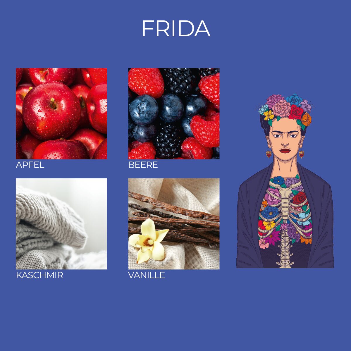 Frida Kahlo, Duftkerze Frida