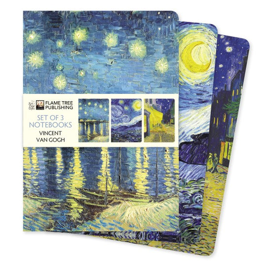 Vincent van Gogh, Set mit 3 Notizheften A5