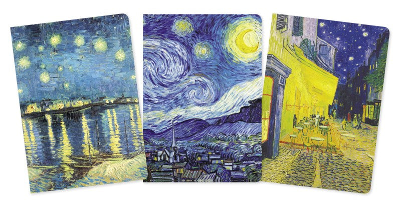 Vincent van Gogh, Set mit 3 Notizheften A5